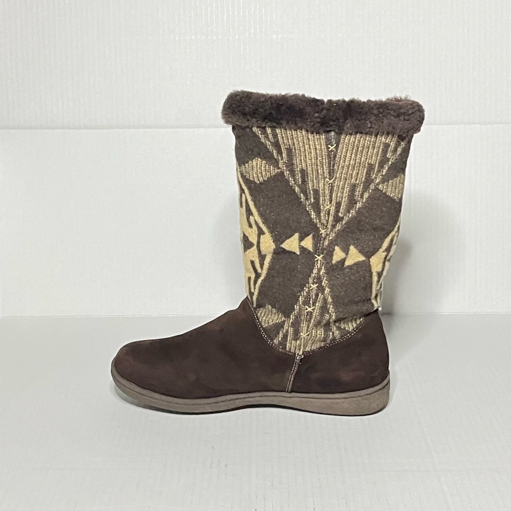 Pendleton Aztec Knit Boots - Picture 4 of 14